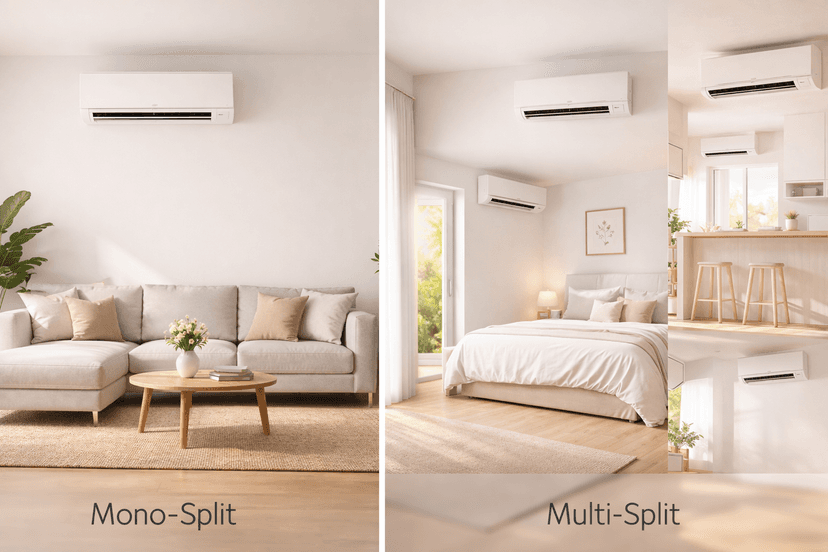 Mono-split ou multi-split : comment choisir sa climatisation ? | Blog ...