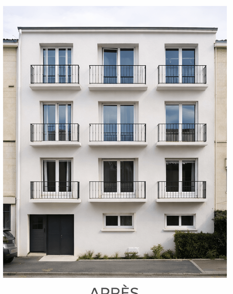 Copropriété - Bordeaux - Après isolation ITE