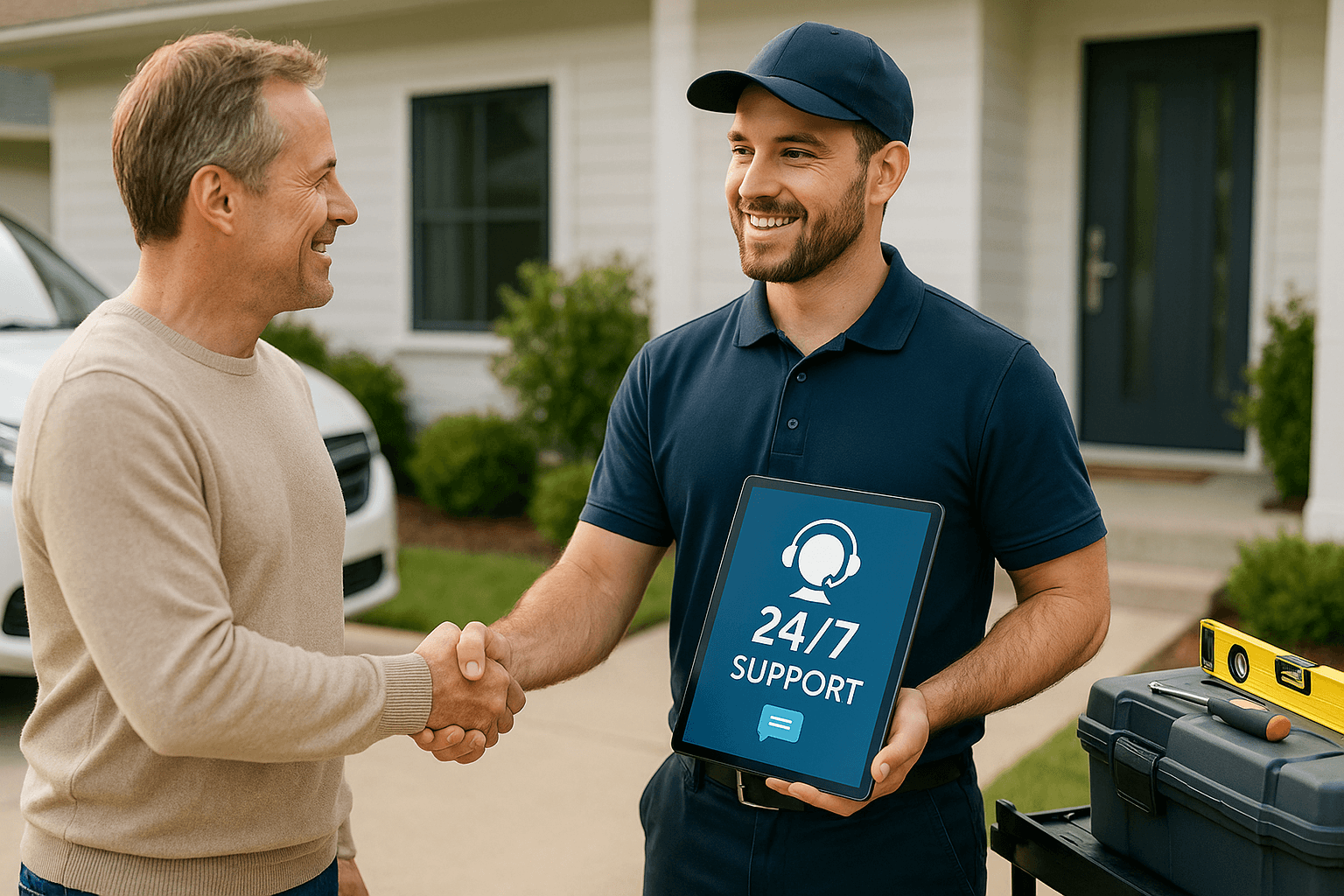 Service après-vente AB Advice disponible 7j/7 et 24h/24 pour assistance technique