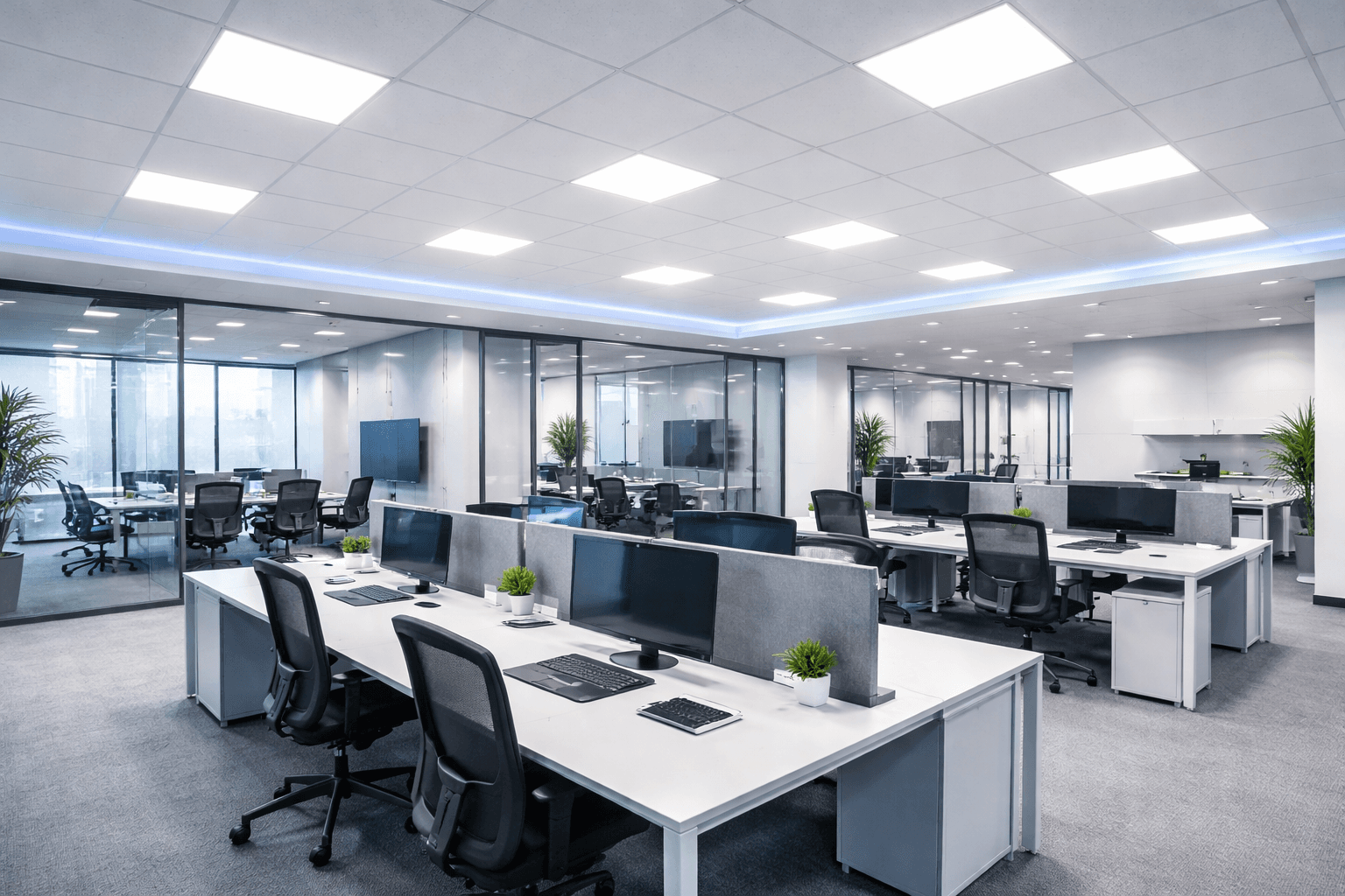 Installation LED haute performance avec primes CEE